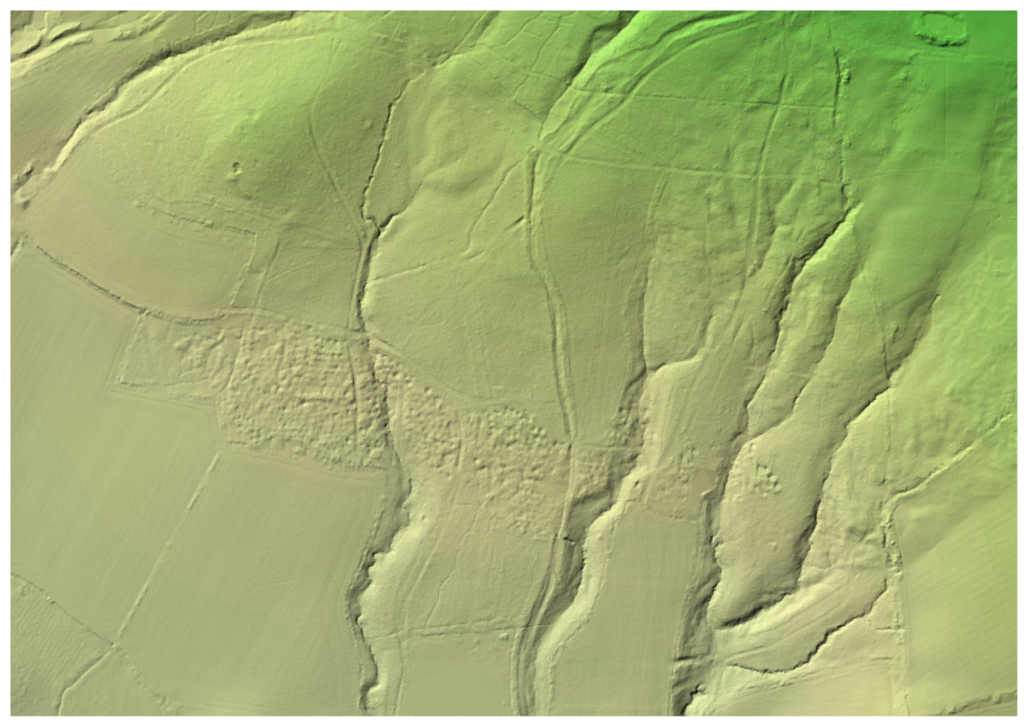 Using LiDAR to spot Iron Mining in the Weald